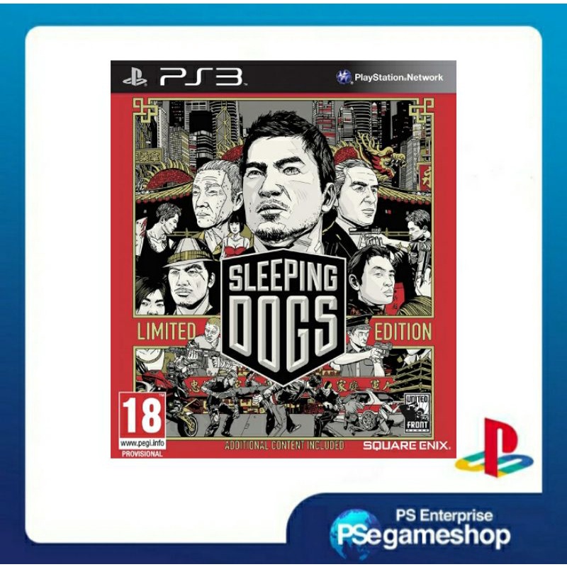 Ps3 Sleeping Dogs - Limited Edition ( Eng / preloved )