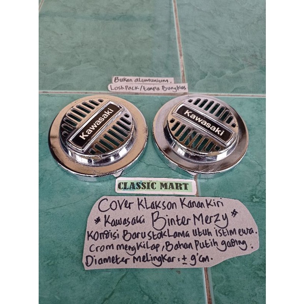 COVER KLAKSON KAWASAKI BINTER MERZY KZ200