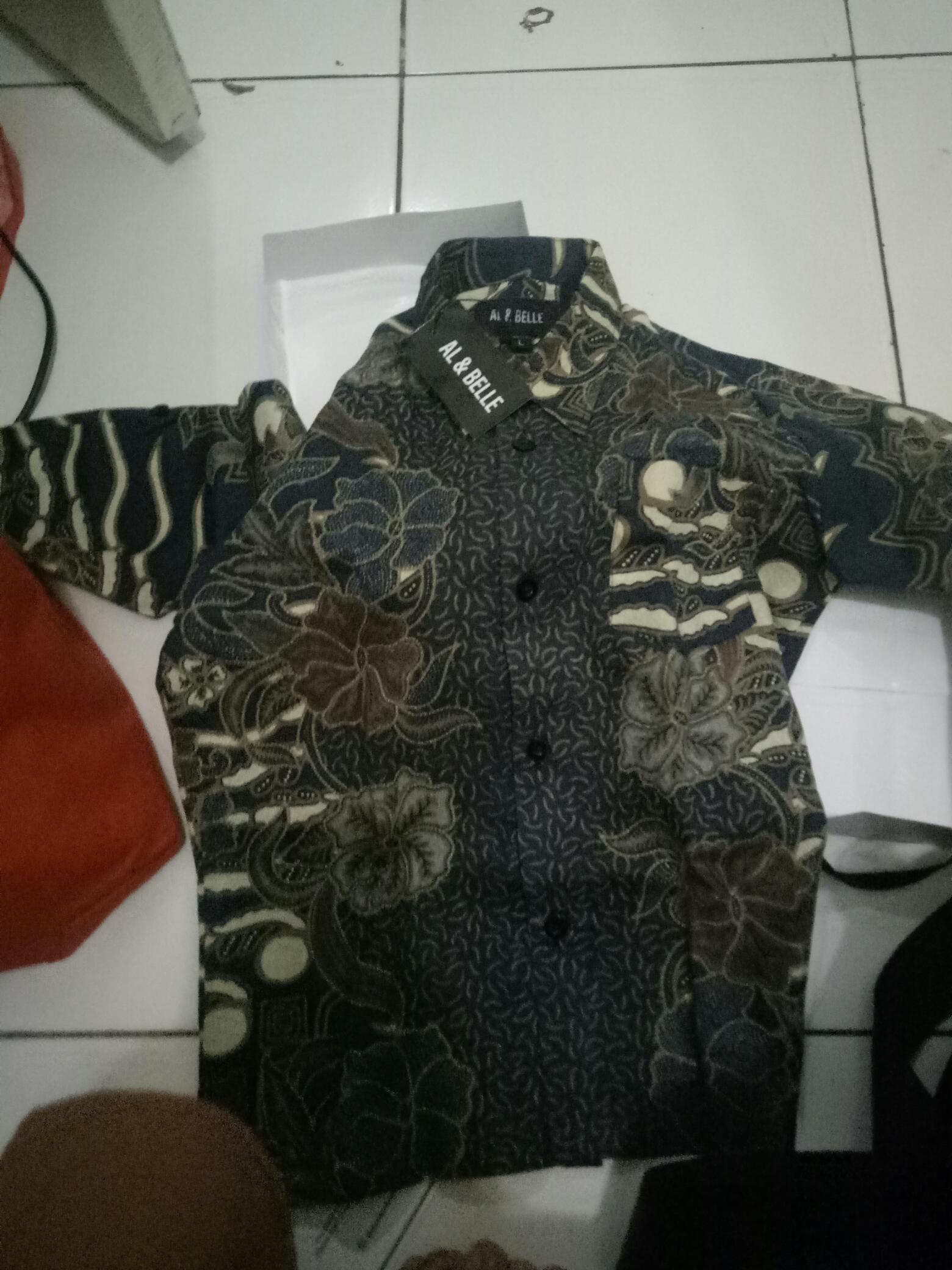 Batik Anak Laki-laki Lengan Panjang (batik Radea)