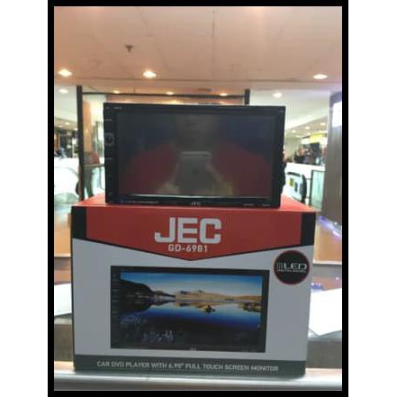Promo Terbatas Tv Mobil/Dvd Double Din Merk Jec Layar 6.95 Inch