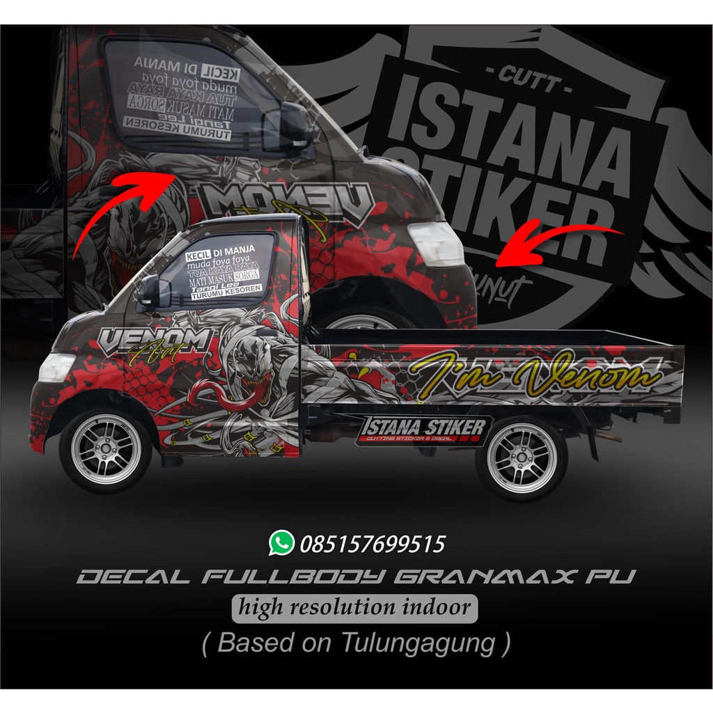 Stiker Printing Granmax PU Venom