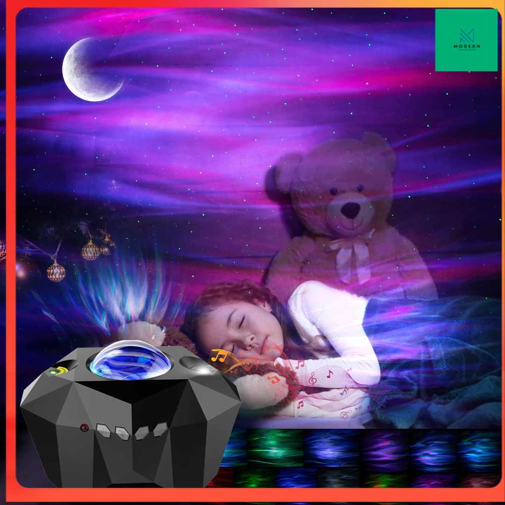 TD-DGD Pookin Lampu Proyektor Tidur Starry Sky Bluetooth Speaker - AC6923