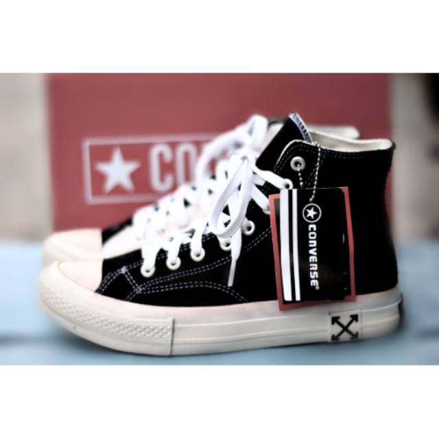 SEPATU CONVERSE 70S HIGH X OFF WHITE CHUCK TAYLOR 38-43