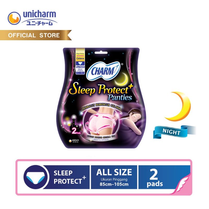 Charm Sleep Protect Plus Pembalut Celana