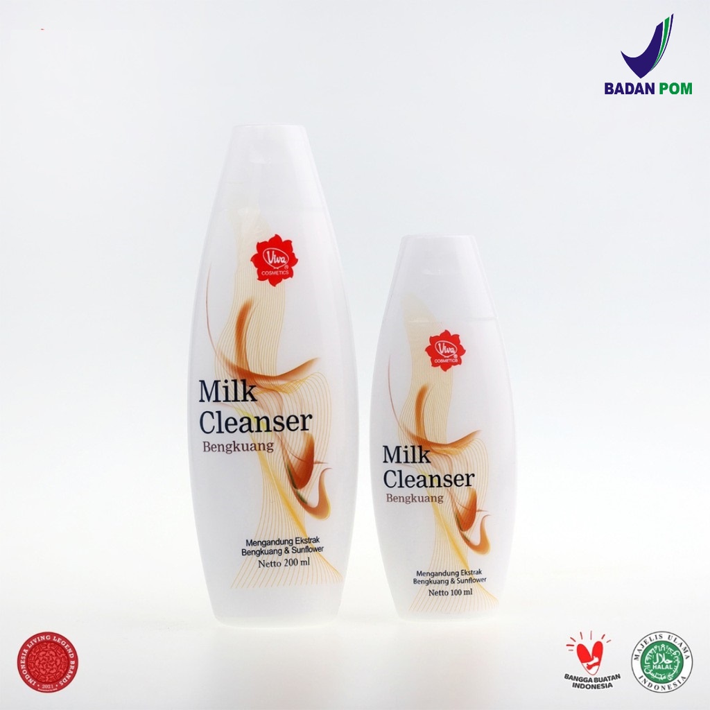 Viva Milk Cleanser Bengkuang 100ml &amp; 200ml