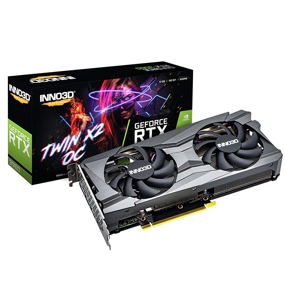 INNO3D GEFORCE RTX 3060 TWIN X2 OC 12GB GDDR6 / RTX 3060 / RTX3060