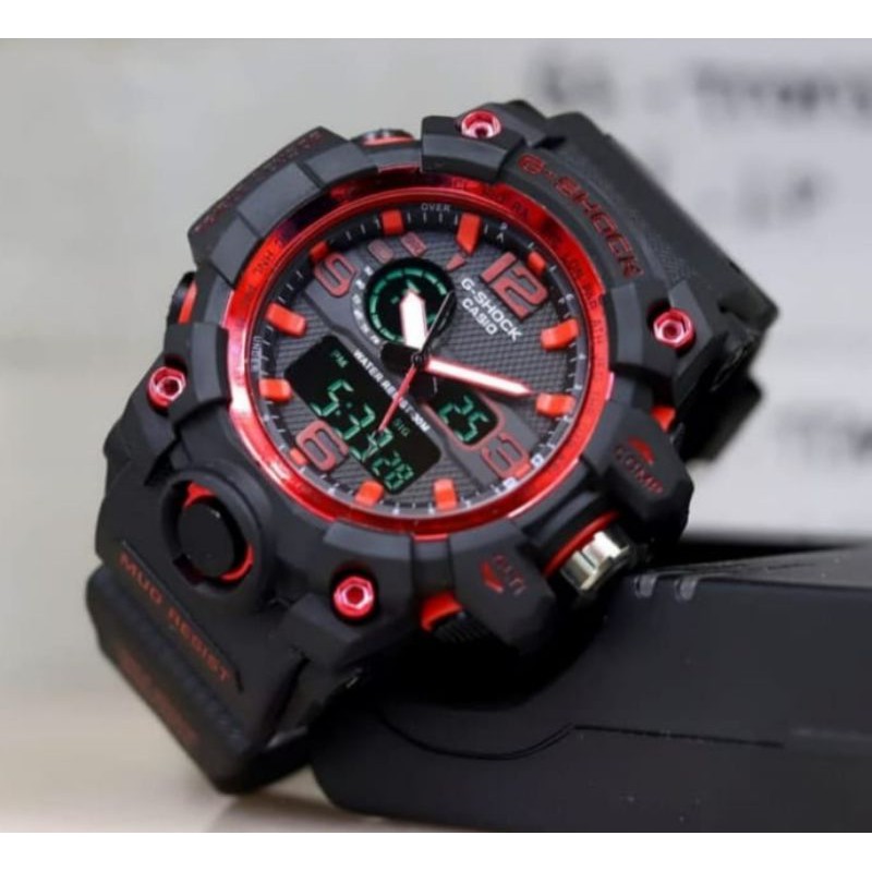 JAM G SHOCK DUAL TAEM DUA LUBANG WATER PROF