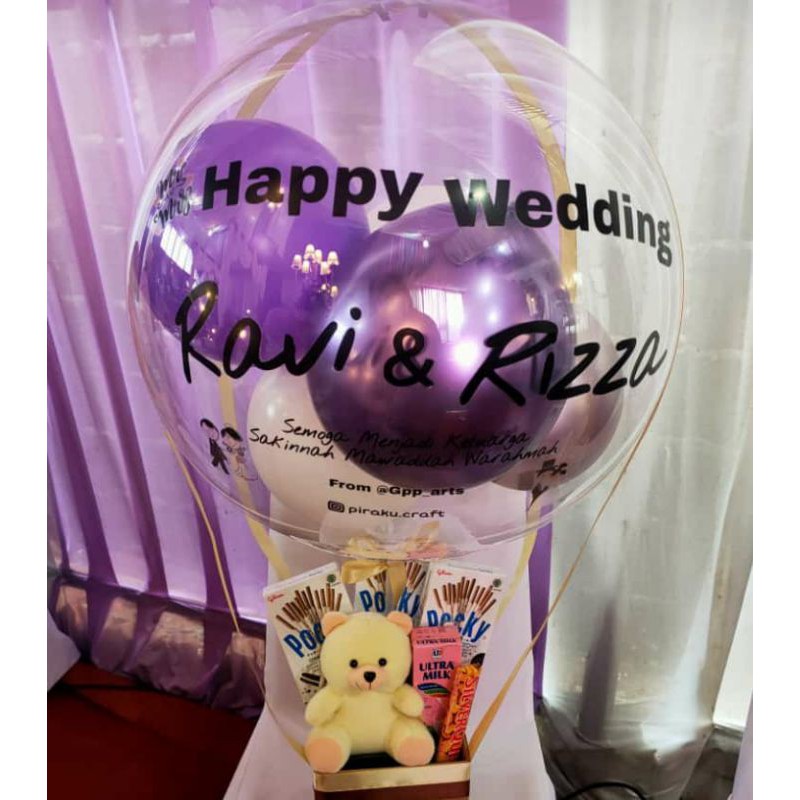 Buket snack balon