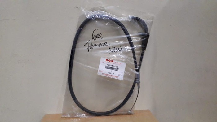 Kabel Gas Thunder 125 New SGP (Asli Suzuki)