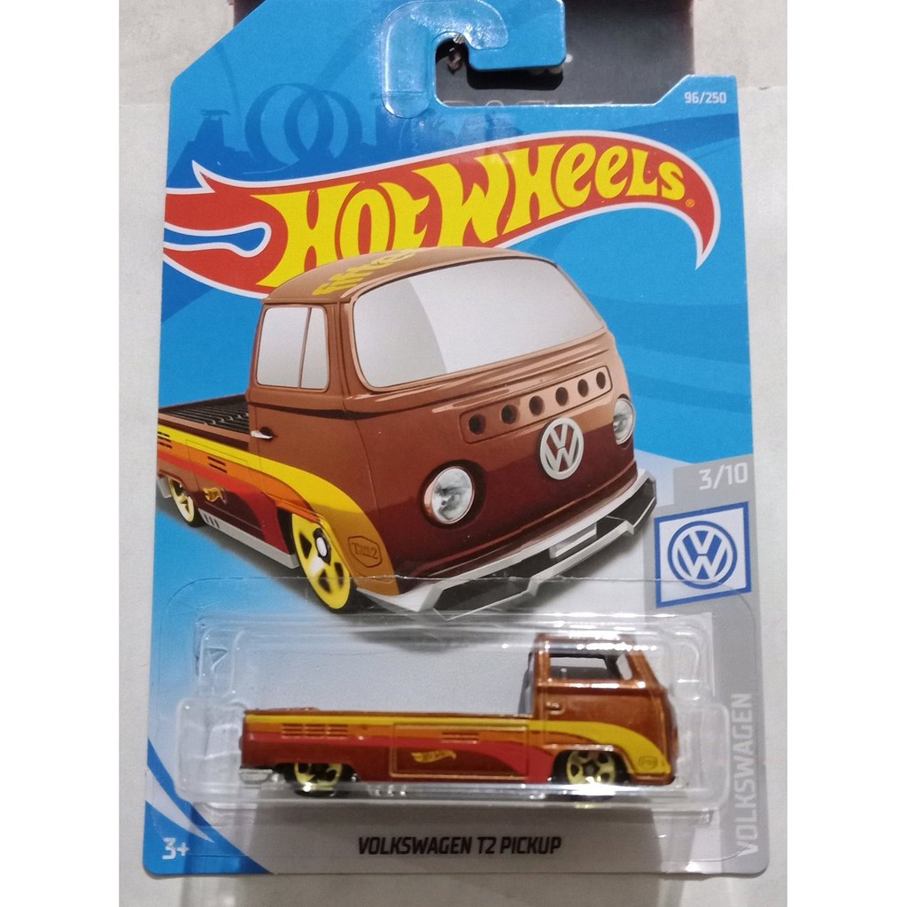 volkswagen t2 pickup hot wheels