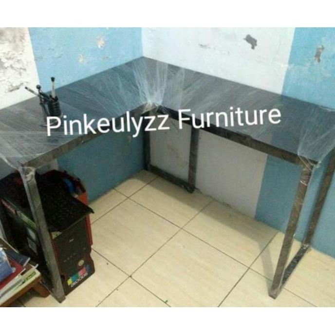 Grosir Meja Belajar Letter L/Meja Kerja/Meja Kantor/Meja Makan/Meja Sherilgd