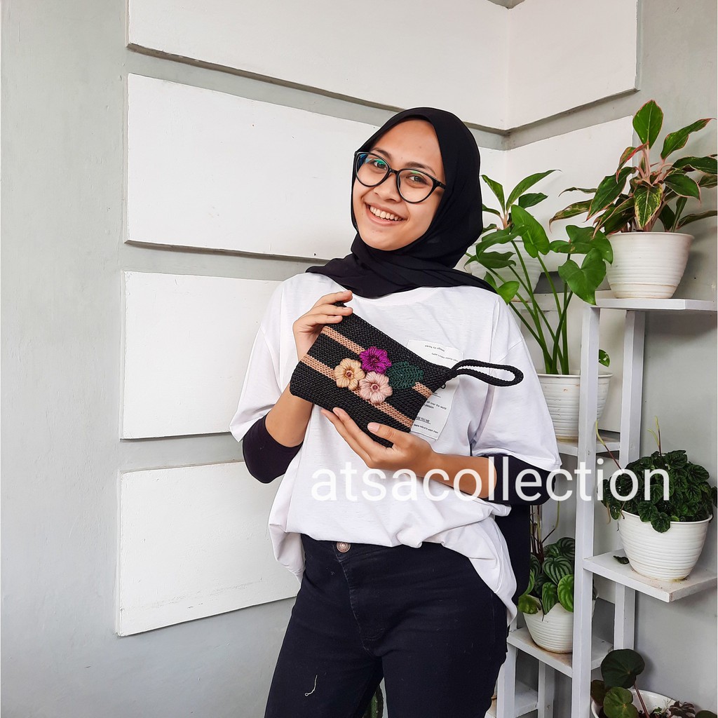 Tas Dompet Rajut ATSACOLLECTION