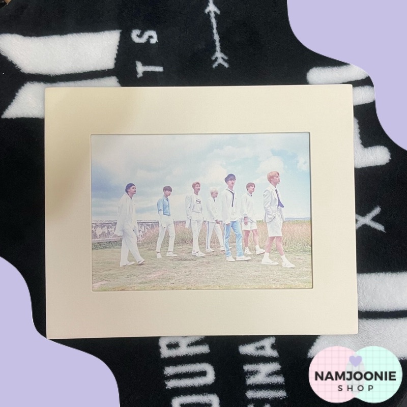 OFFICIAL BTS PHOTO FRAME PC POSTCARD MERCH SEASONS GREETINGS 2018 RARE JIN JIMIN RM JK V JHOPE SUGA