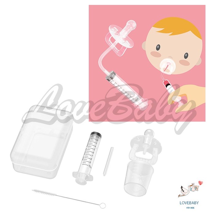 [1KG 14PCS] LBS Empeng Pipet Obat Set Anak Liquid Medicine Dispenser