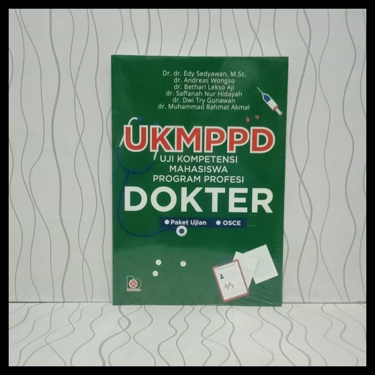 

TERBARUU!! BUKU UKMPPD : UJI KOMPETENSI MAHASISWA PROGRAM PROFESI DOKTER TERBARU