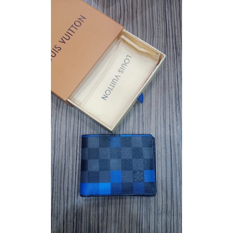 Dompet pria lv wallet Damier Graphite Giant