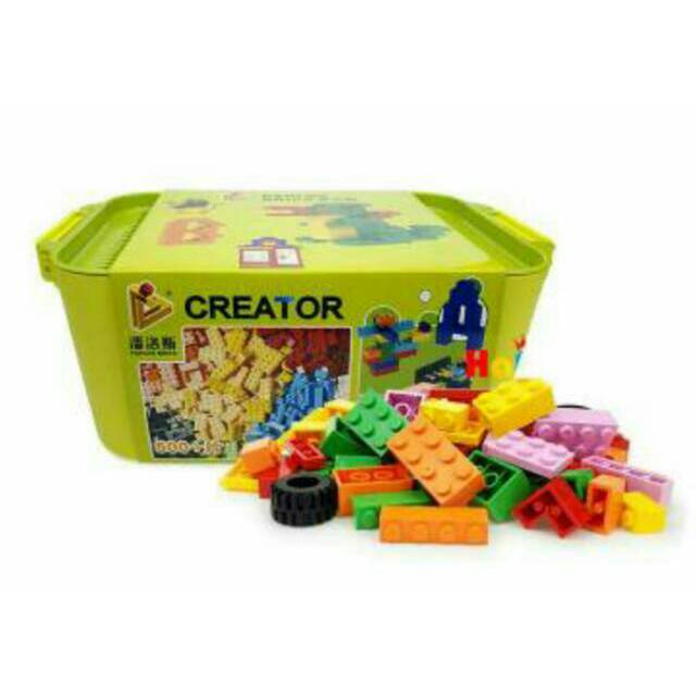 PANLOS BLOCKS DESIGNER CREATOR BRICKS BOX