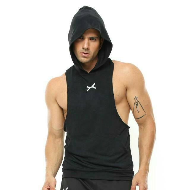 sleeveless sweatshirt