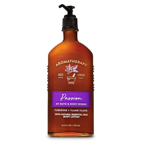 BBW Bath & Body Works Aromatherapy Passion Tuberose Ylang Ylang Body Lotion 192ml