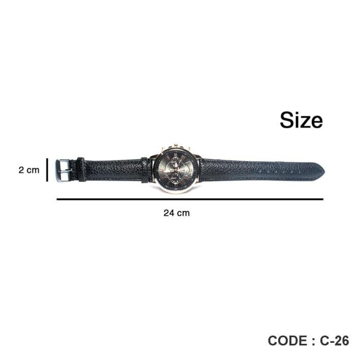 NEW Jam Tangan Pria Fashionable Tredy Analog Generic C-26