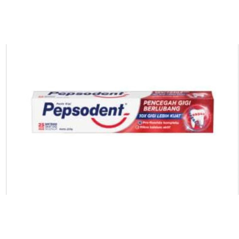 Pasta Gigi pepsodent gigi berlubang 190gr / whitening 160gr / charcoal 160gr / siwak 190gr / herbal 