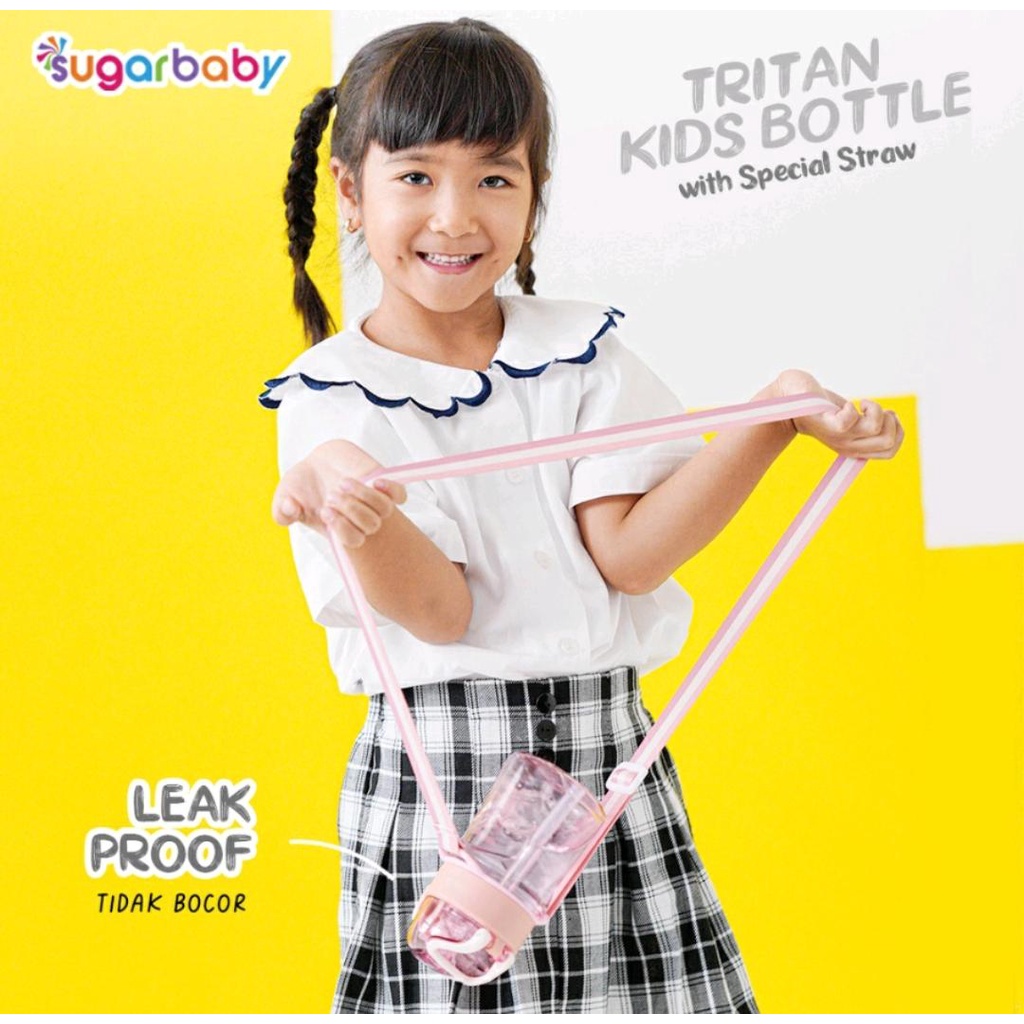 SUGAR BABY BOTOL TRITAN 400ML / BOTOL MINUM ANAK