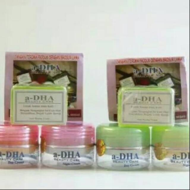 Cream A-DHA paket pemutih wajah