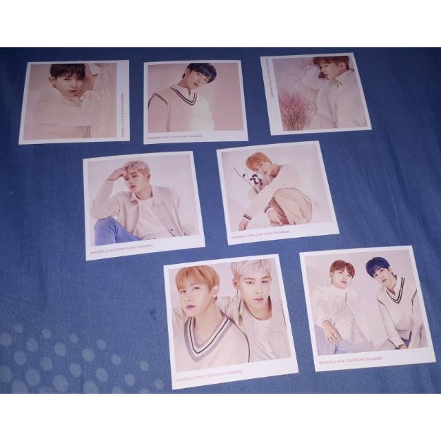 MONSTA X FANCON GOODS POLAROID
