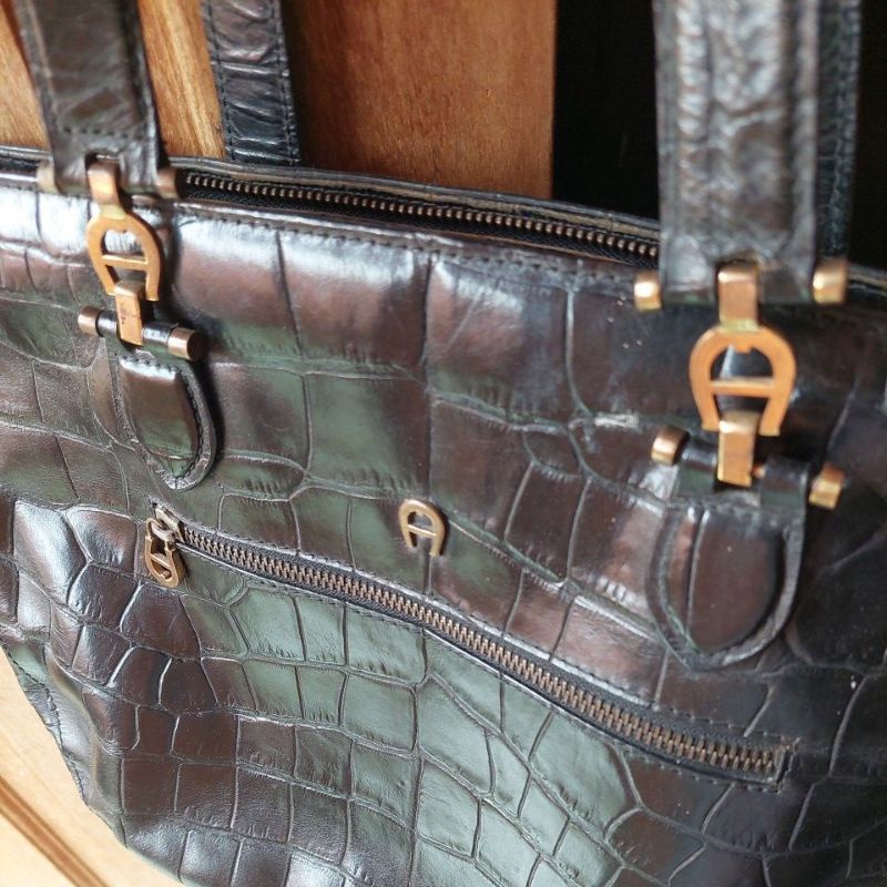 Preloved Aigner Croco
