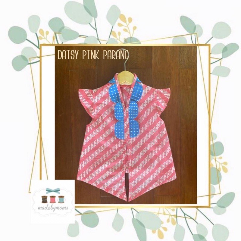 Banting Harga Batik Anak - Daisy Pink Parang Blue Polkadot x8kOpkUyN0b0bm
