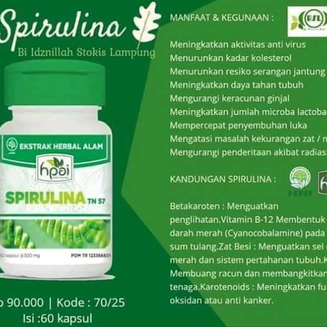 Spirulina HPAI