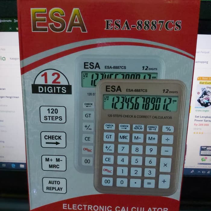 

HARGA GROSIR KALKULATOR ESA-8887CS