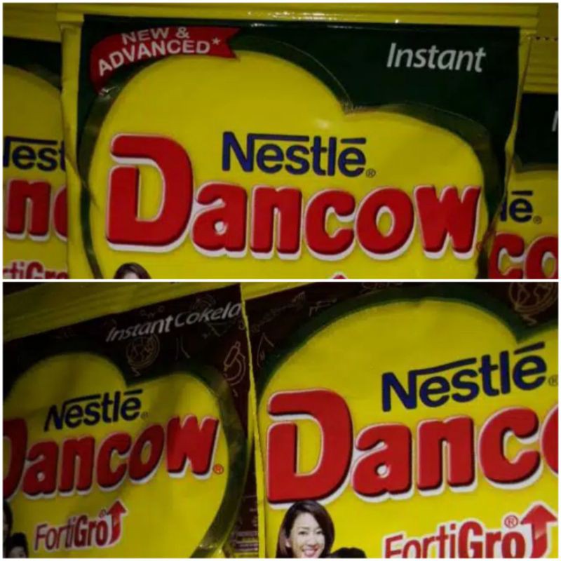 

Dancow instant coklat/putih saset (isi 5@27gram)