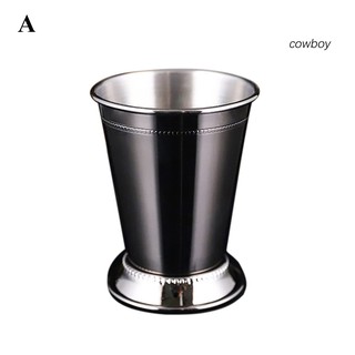 ãCWã'360ml Stainless Steel Mojito Mint Julep Cup Bar Party