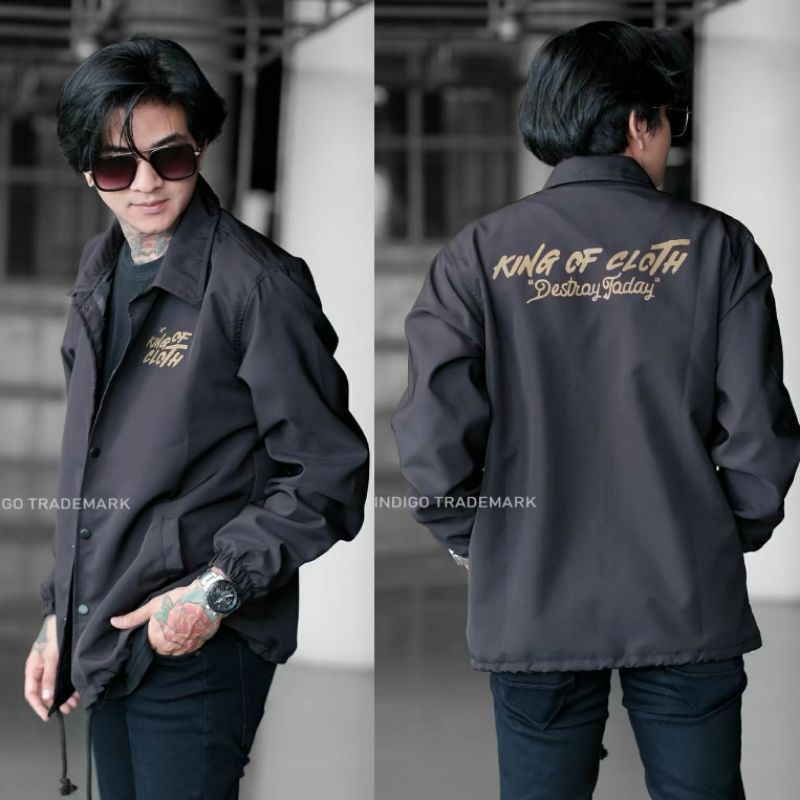 KMO JAKET COACH PRIA KEREN /JAKET PRIA PARASUT