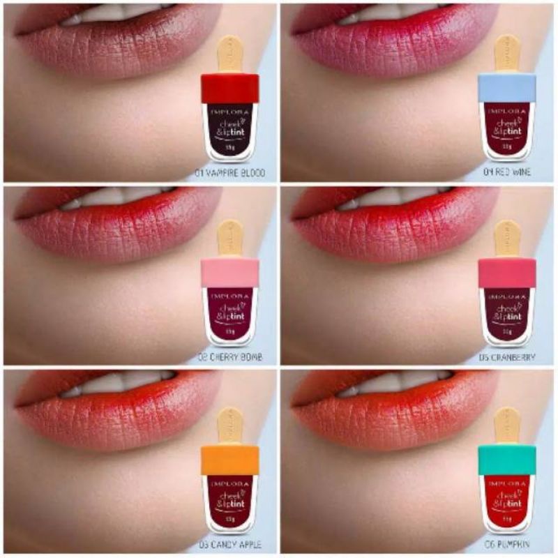 Lip tint terbaru dari IMPLORA