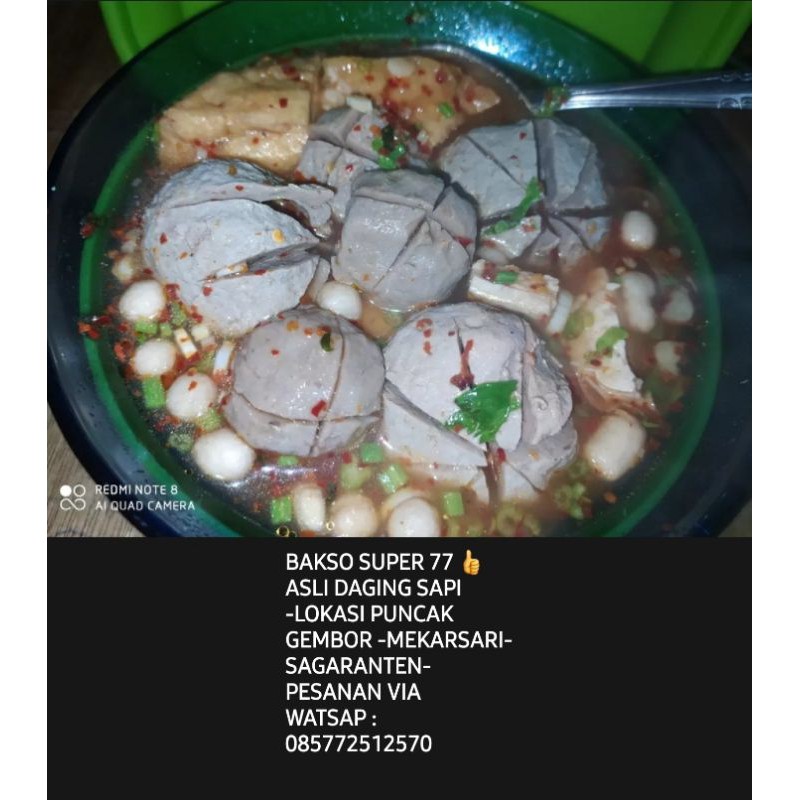 

BAKTUS SUPER 77 ASLI DAGING SAPI- LOKASI KIOS -KP PUNCAK GEMBOR MEKARSARI- SAGARANTEN