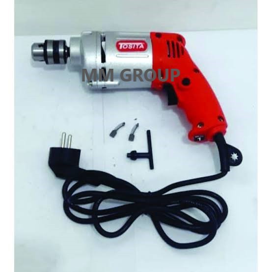 PROMO TOSITA Mesin Bor 10MM (Body Metal) Bor Besi Kayu Heavy Duty Termurah