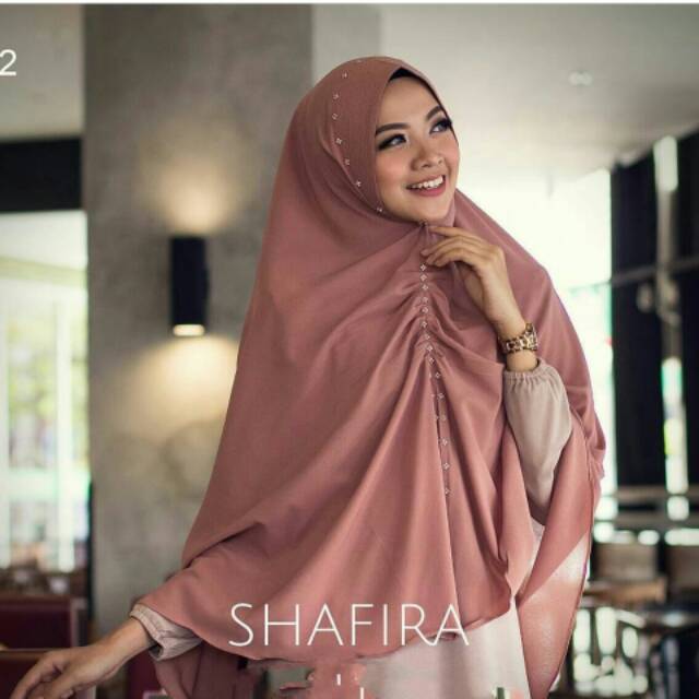 Khimar Shafira Softpad Antem Swaroski