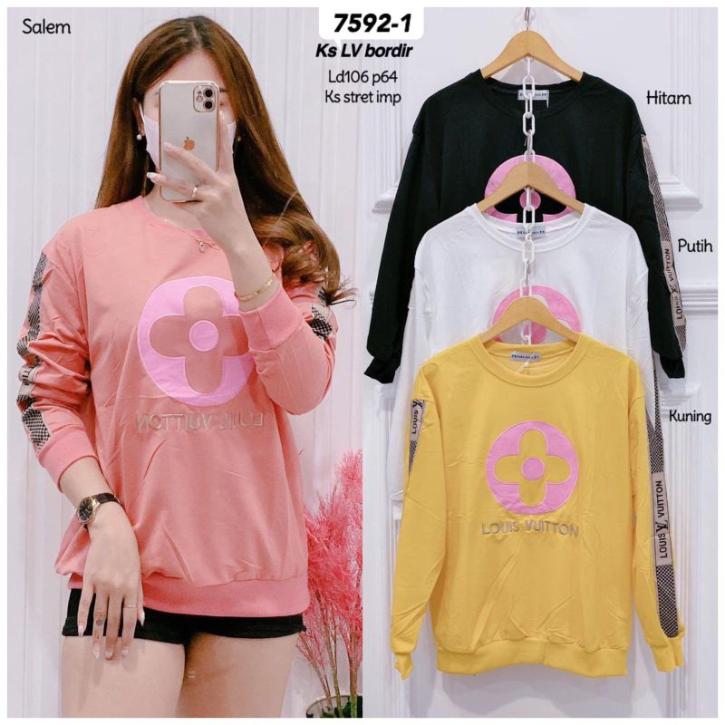 sweater kaos import Iv 7592-1