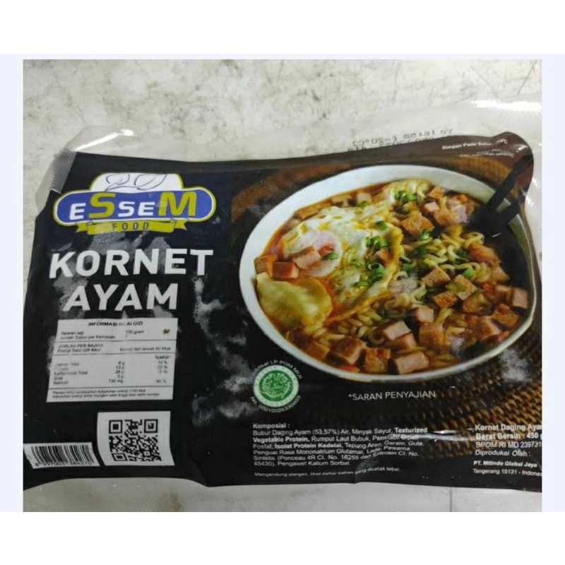 

Kornet essem daging ayam