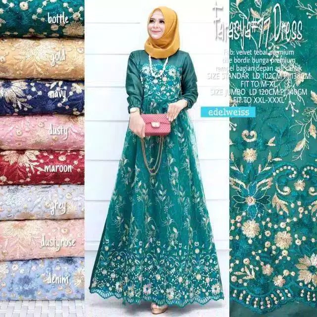 [ SALE ] TERBARU GAMIS NIBRAS NBRS NB A81 WARNA LILAC DAN MOCCA XS - XXL / DRESS DEWASA OOTD CASUAL KEKINIAN KEREN GAMIS PESTA MUSLIMAH BRUKAT FLOWER TILE BAJU MUSLIM KONDANGAN BRIDESMAID KEKINIAN GAMIS REMAJA TERBARU 2021 | GAMIS KONDANGAN MODEL TERBARU-BOTOL
