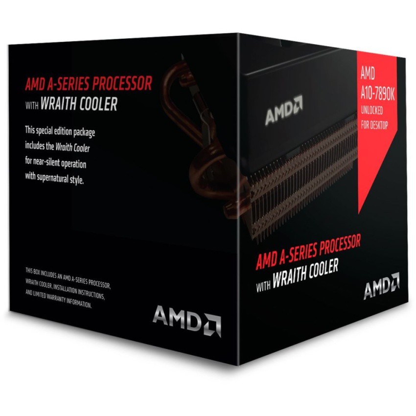 AMD A10 7890K + AMD WRAITH COOLER
