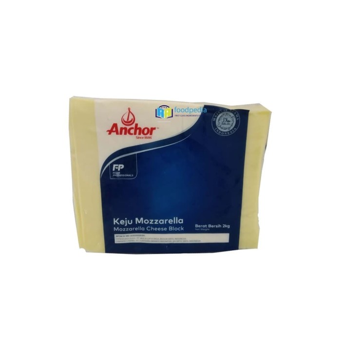 

Keju- Keju Mozarella Anchor 1Kg -Keju.