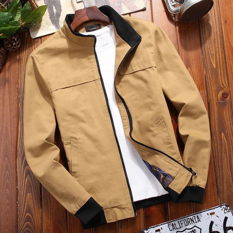 Jaket kanvas pria/jaket bomber kanvas/jaket kanvas casual/jaket harian/Jaket cotton/Jaket parka