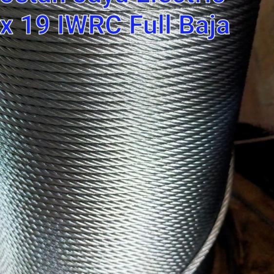 ♦ sling baja 8mm/kawat baja 8mm/seling baja 8mm Silver ▼