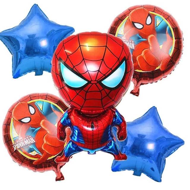 Balon foil spiderman set