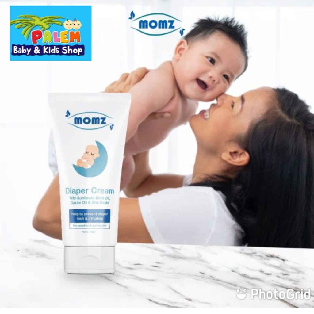 DIAPER CREAM MOMZ 50Gr - CREAM ANTI RUAM BAYI &amp; DEWASA - DIAPER RUSH CREAM