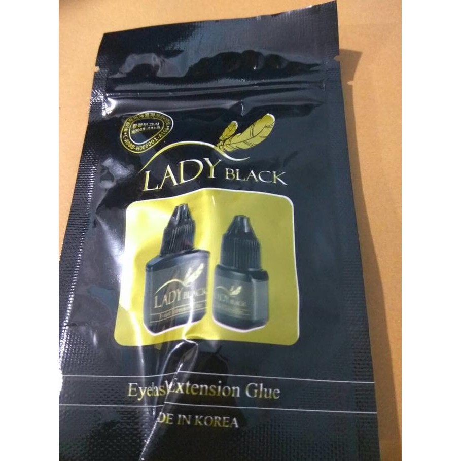 HOT PROMO lady black glue 5 ml MURAH / lem bulu mata / lady glue ORIGINAL TERMURAH