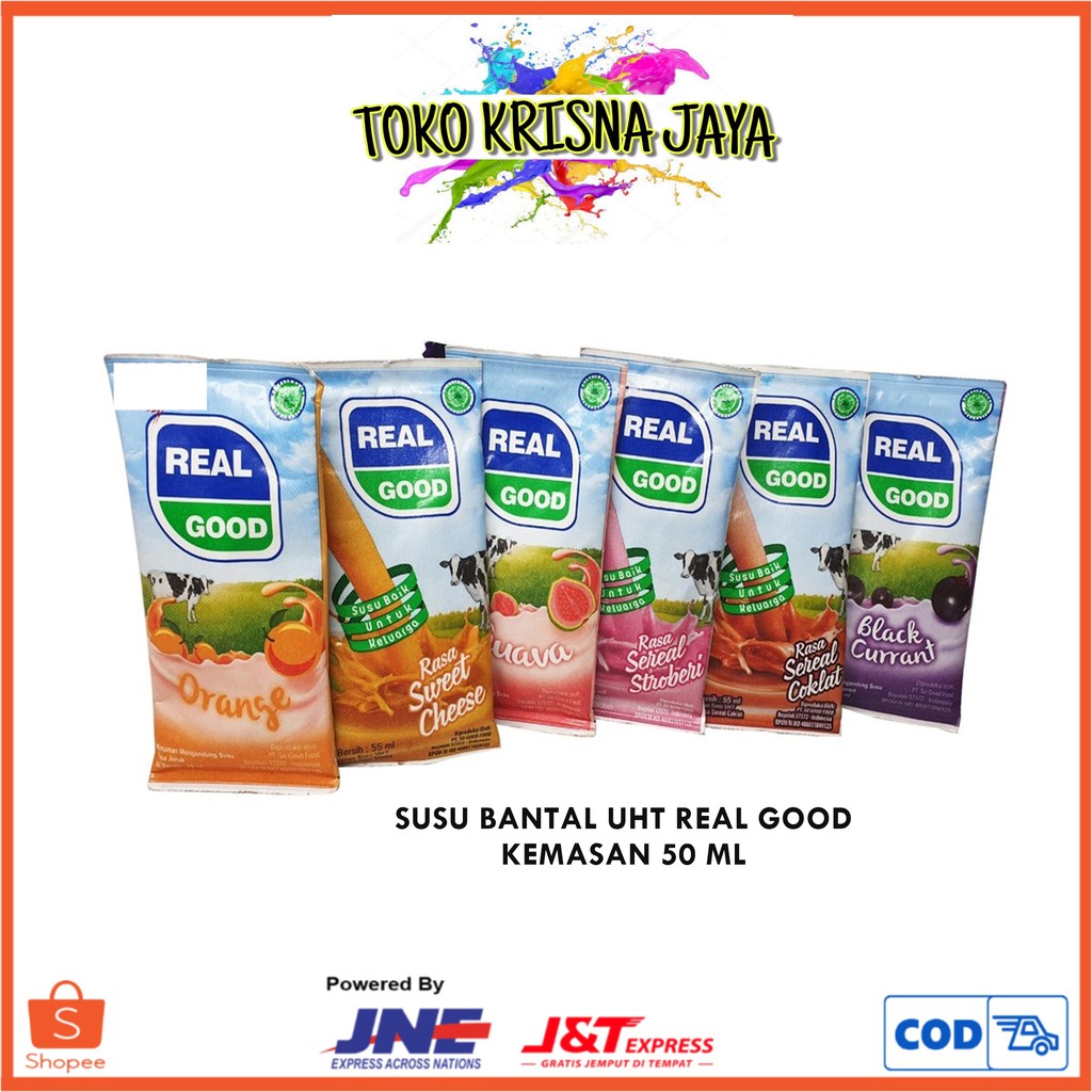 

SUSU UHT REAL GOOD MINI KEMASAN 10 PCS X 55 ML